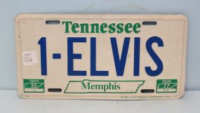 Tennessee I-Elvis Car Plate