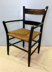 Early 1800s Painted Arm Chair