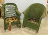 Two Wicker Rockers