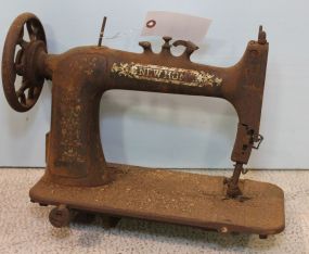 Rusted Sewing Machine