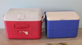 Coleman Cooler & Rubbermaid Cooler