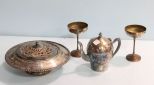 Various Silverplate Items