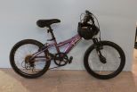 Child's Diamondback Racer Bike & Child's Op Bike Helmet