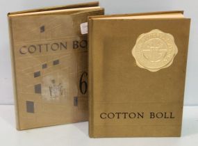 1966, 1969 Cotton Boll Yearbooks
