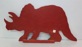 Cutout Particle Board Rhino