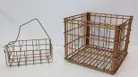 Metal Basket & Crate