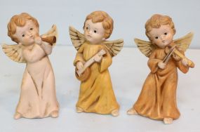 Three Homco Porcelain Figurines