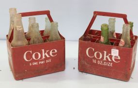 Two 16 Oz. Coke Carriers