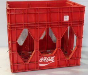 Tall Plastic Coke Crate 