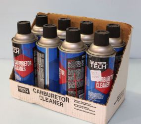 Eight Cans of Carburetor Cleaner 