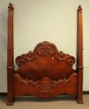 Pulaski Furniture Mahogany Poster Bed