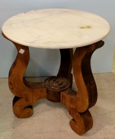Marble Top Empire Base Table