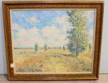 Oil Painting of Field