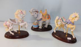 Three Lenox Carousel Figurines