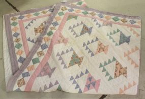 King Size Pastel Quilt 