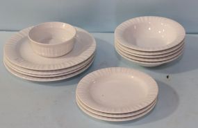Thirteen Pieces of Casual China Corning Ware Dishes