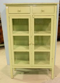 New Country Green Cabinet