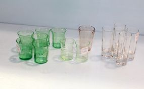 Group of Various Glasses