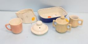 Six Odd Porcelain Pieces