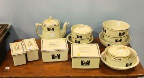 Fourteen Pieces of Hall China