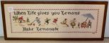 Needlepoint Saying