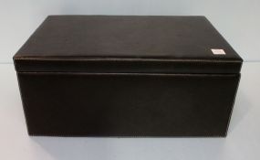 Divided Leather Box