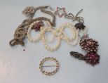 Bag Lot of Costume Jewelry