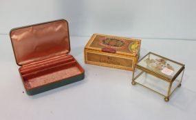 Jewelry Box & Two Other Boxes