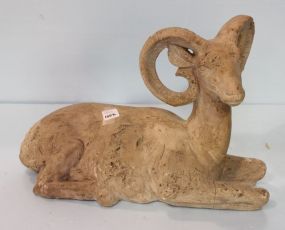Signed Jaru Ceramic Goat