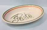 Italian Pasta Oval Platter