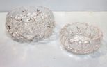 Crystal Bowl & Crystal Ashtray