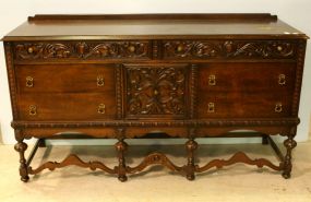 Jacobean Style Sideboard