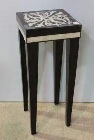 Black Lacquer Side Table