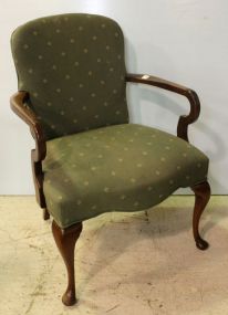 Queen Anne Style Arm Chair 