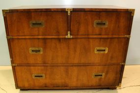 Henredon Campaign Style Chest of Drawers