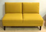 Two Cushion Upholstered Settee