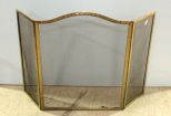 Brass Firescreen 