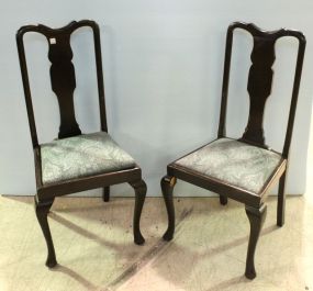 Two Queen Anne Side Chairs