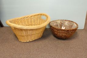 Clothes Basket & Hanging Basket