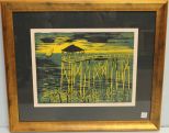 Woodblock Print by Mildred Wolfe