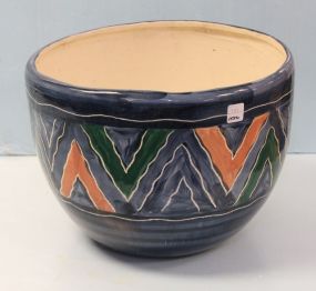 Ceramic Painted Flower Pot