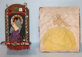 Two Doll Plaques