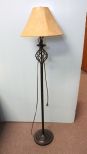 Black Metal Floor Lamp