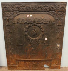 Tin Fireplace Cover