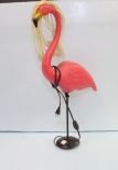 Plastic Flamingo Lamp