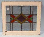 Multicolored Stained Glass Window 