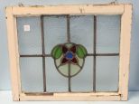 Multicolored Stained Glass Window