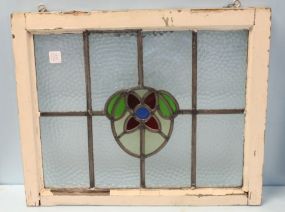 Multicolored Stained Glass Window
