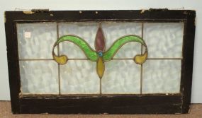 Multicolored Stained Glass Window 