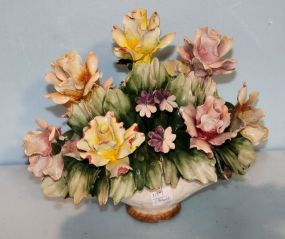 Capidomonte Basket of Flowers